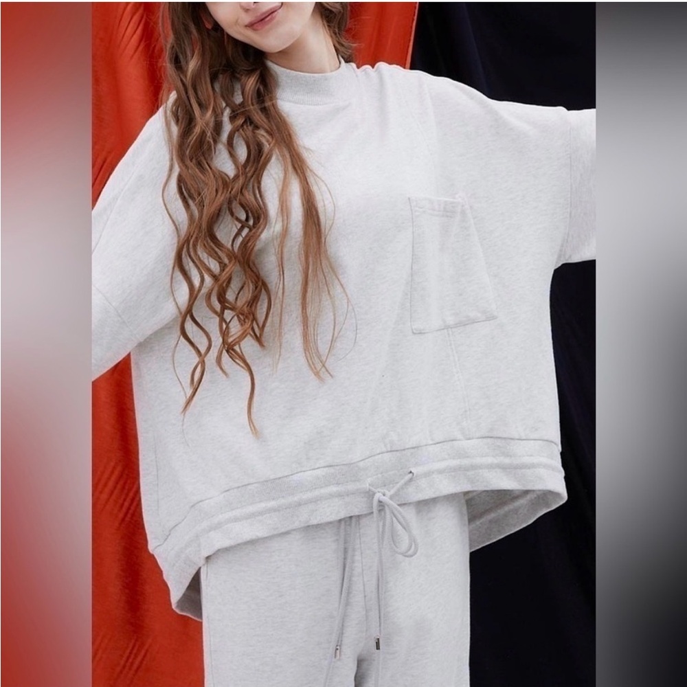 Nap Loungewear Drawstring Pullover Sweatshirt Siz… - image 4